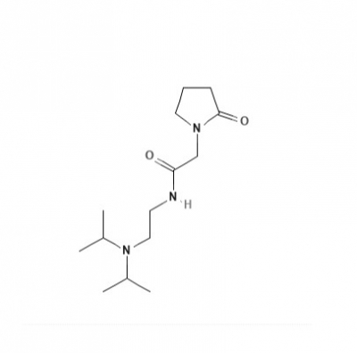 N-[2-[di(propan-2-yl)amino]ethyl]-2-(2-oxopyrrolidin-1-yl)acetamide